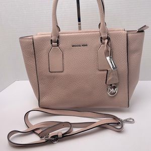 Michael Kors Selby med satchel ballet pink Bag